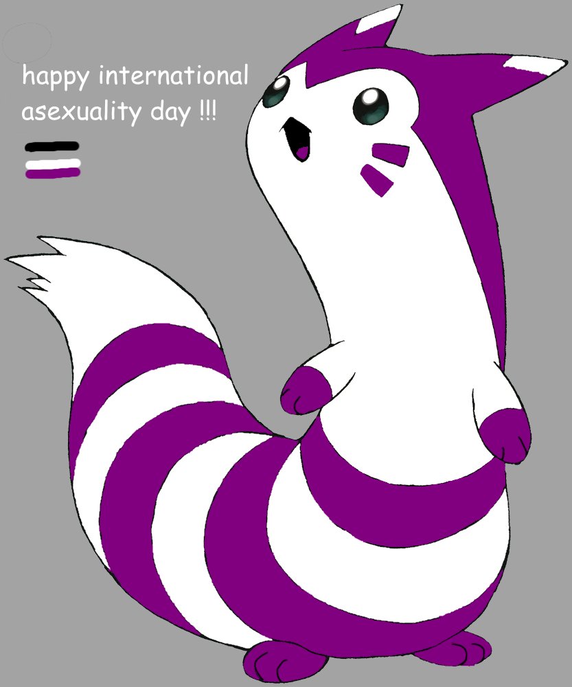 walkerly_'s tweet image. happy ace day from one furret to another
#InternationalAsexualityDay #InternationalAceDay