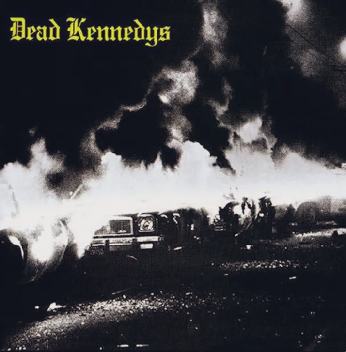 Saturday night left alone and I need some new wave music 😉 #payolla #deadkennedys