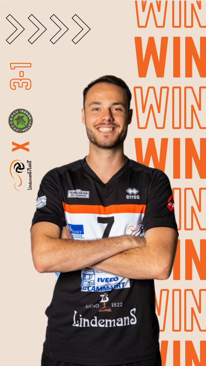 #LottoVolleyLeague #ChampionsPlayOffs #AALMEN >  #LindemansAalst 3-1 Menen (25-21, 27-25, 21-25, 25-20)