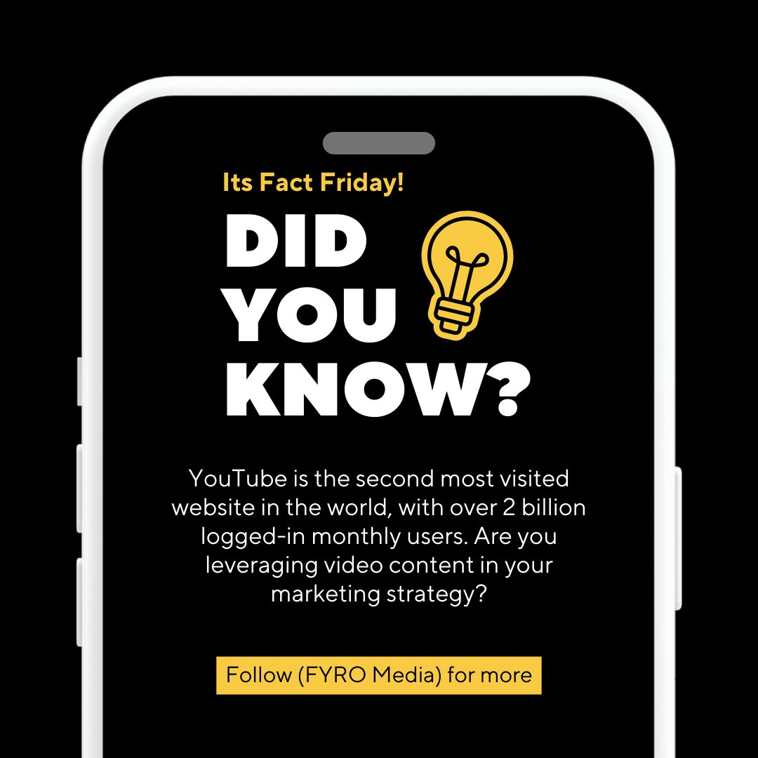 FyroMedia's tweet photo. 💡Get ready to be amazed! It's Fact Friday time.

#FactFriday #FactCheck
#FactFriday #FridayFacts #DidYouKnow
#FunFactFriday #WeeklyWisdom #FactOfTheDay
#SocialMediaFacts #MarketingFacts #DigitalMarketingTips
#BrandFacts #SMMAFacts #FridayTrivia
#KnowledgeIsPower https://t.co/Gs8TOrHvD9