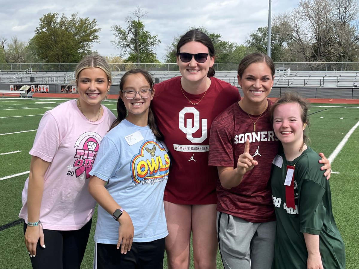 It’s always fun to celebrate champions at the Oklahoma Special Olympics 🏆