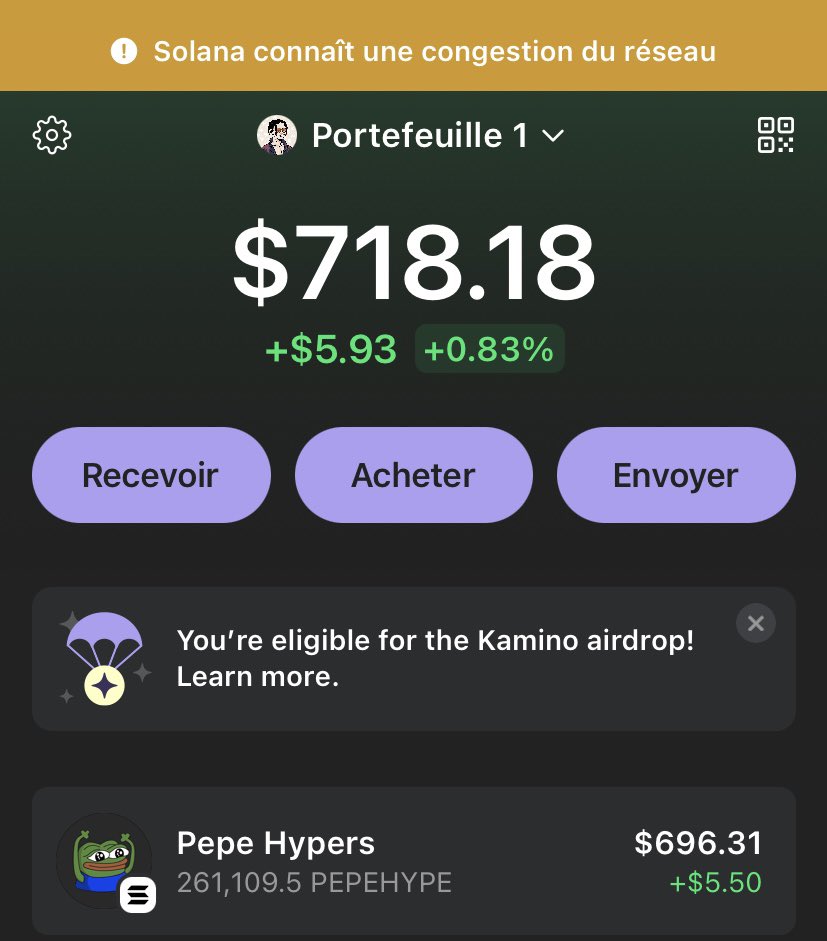 GIVEWAY 🚨🚀 Giving away 10000 $PEPEHYPERS in next 24 hours! 2 wallets ✅ ( 5000 per wallet ) How participate : Join Discord : discord.gg/z7vKBtwD + Like and retweet @PepeHypersSOL #pepehype