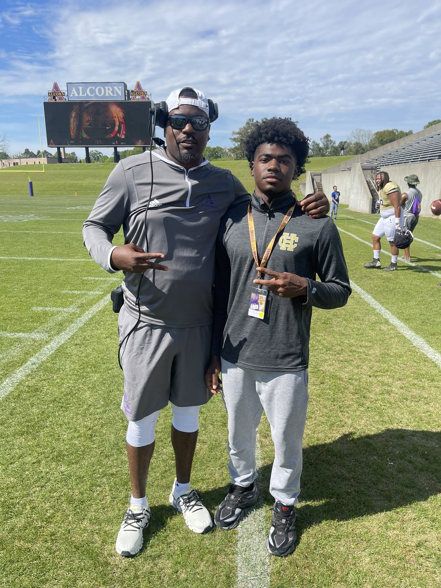 Had a great time at Alcorn State University. Learned a lot about the history of an HBCU and grateful for the opportunity. @Taylor_DwayneJr @CoachCedThomas @CoachBusz @scott_wattigny @TigersDenhc504 @RecruitLouisian @PrepRedzoneLA