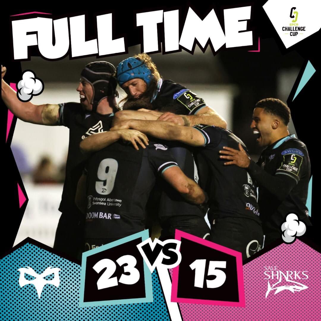 Is there anything better in Welsh rugby than the Ospreys at the moment? Gatland’s rejects ain’t half bad. Bring on Gloucester. @ospreys #ospreysvsale #ChallengeCupRugby #ospreys #whereswarren