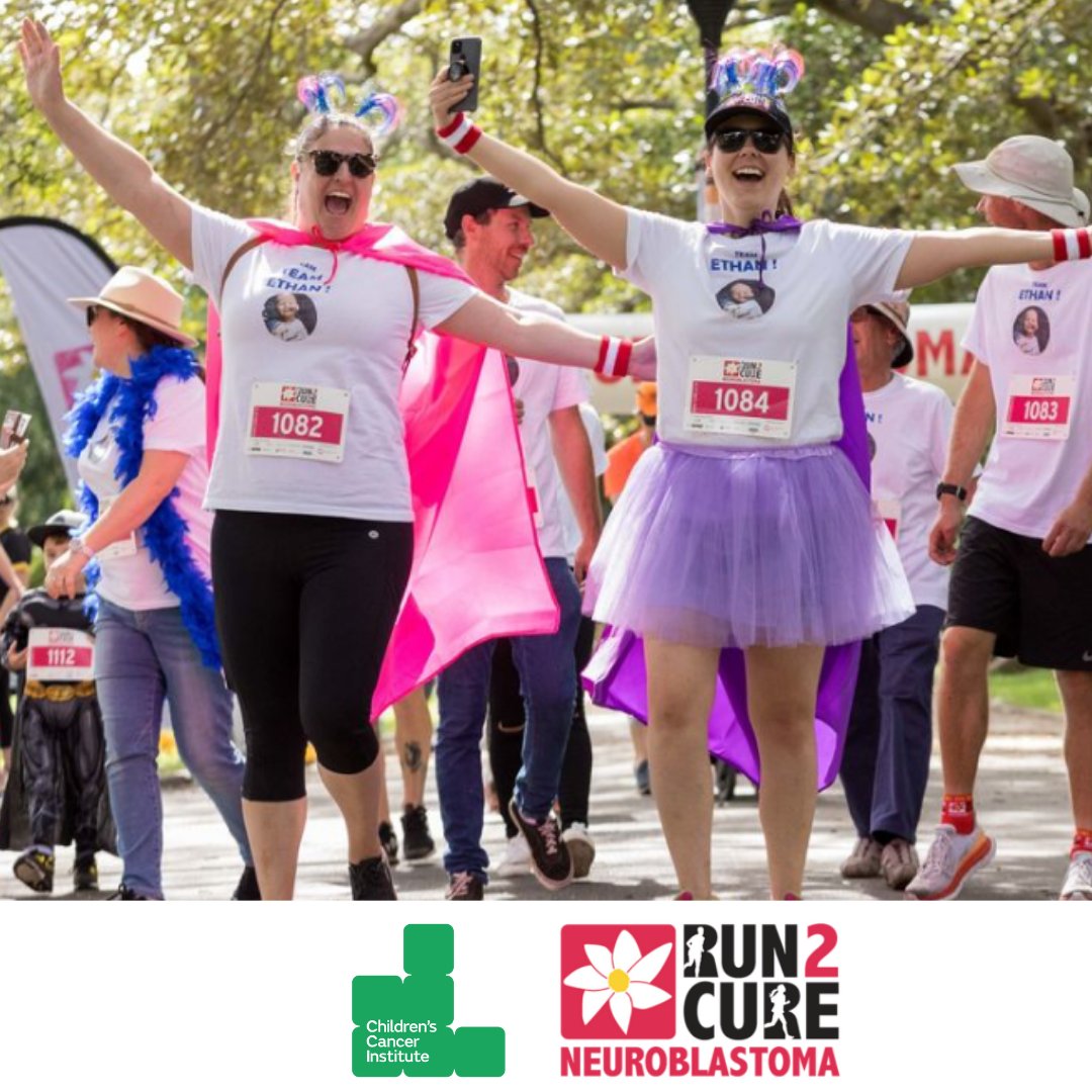 Good luck to all the amazing runners taking part in Run2Cure Neuroblastoma in Sydney today. You are helping us to change the future for children fighting neuroblastoma in Australia, and for that we are truly grateful. Sponsor a runner or team at register.run2cure.org.au/sponsor/domain…