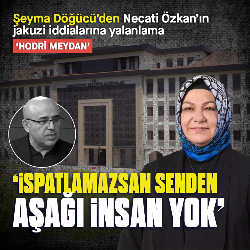 Yeni Şafak on X: "Eski Sancaktepe Belediye Başkanı Şeyma Döğücü, CHP'nin kampanya direktörü Necati Özkan'ın 'jakuzi' iddialarına cevap verdi: ▫"Bir anneye, bir kadına iftira atmanın bedelini hem hukuk önünde hem de milletin