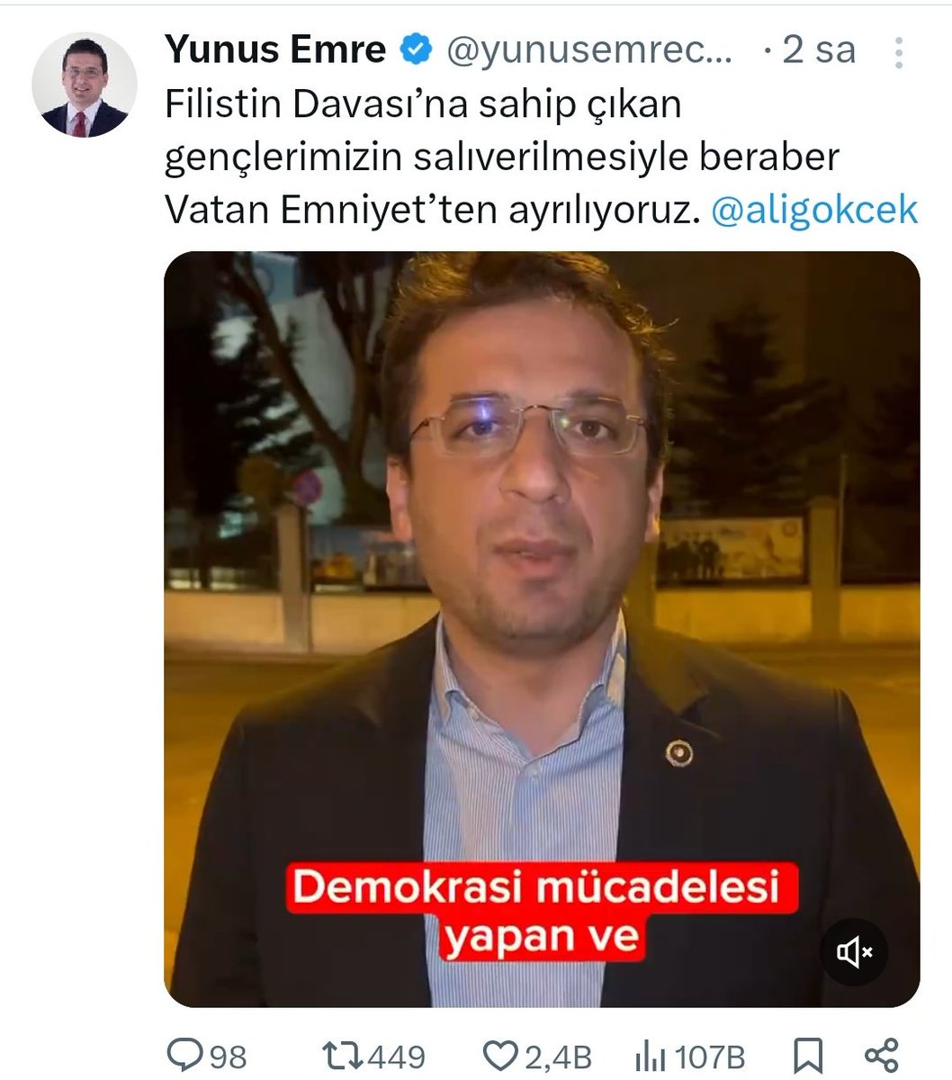 Oyuna bakın, Hamas'a terör örgütü diyen CHP'liler Gazze provakasyonunu yapanları kurtarmaya gitmiş. 😂😂

Nasıl bir oyunun içindeyiz lnn😂
