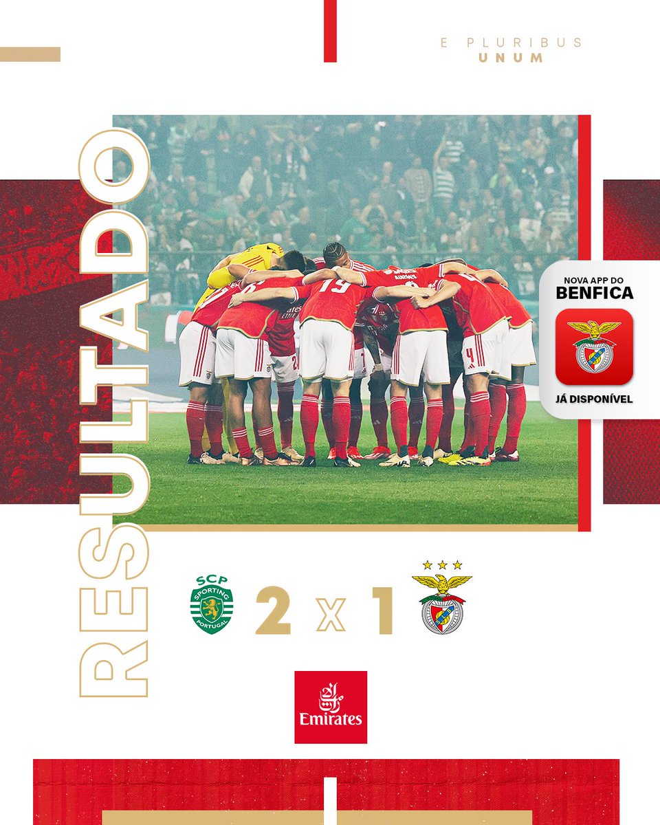 ⏹ Termina a partida.

#SCPSLB • #LigaPortugal