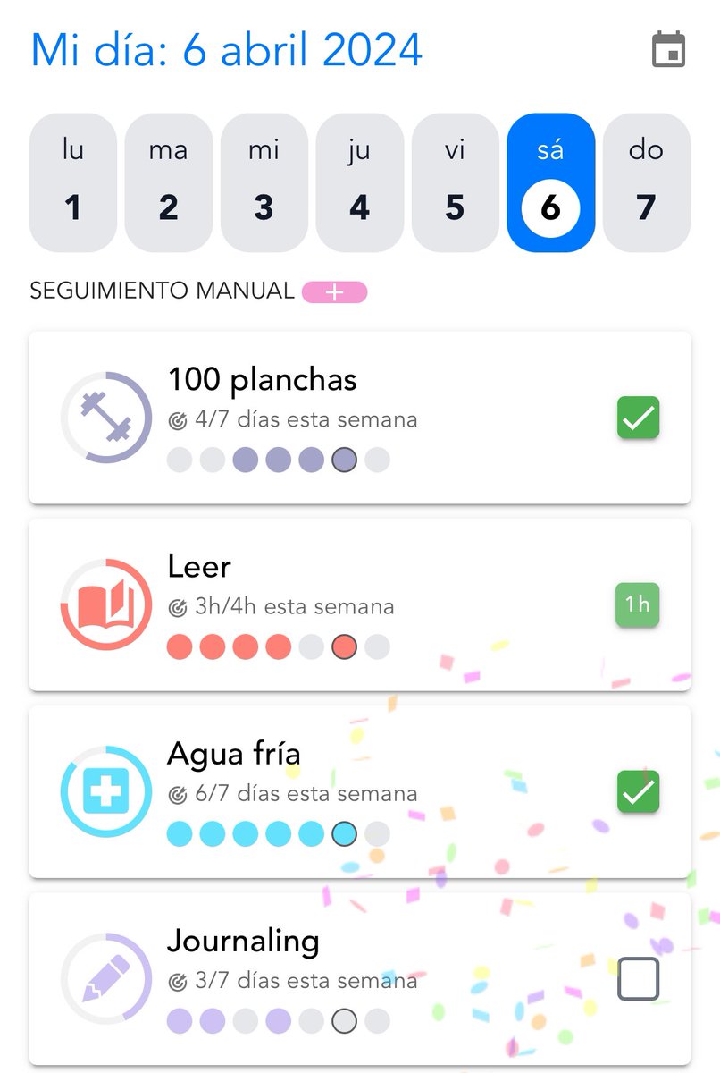 Este framework hace que mi semana ses 3x más productiva: Le llamo TOR 🔨 📆Time Block de mis prioridades en mi calendario 🕵️ Observo mi progreso diario 🎉 Reviso mis logros y los desafíos para mejorar Lo hago en mi propio Software en @MyGoodWeek 🚀