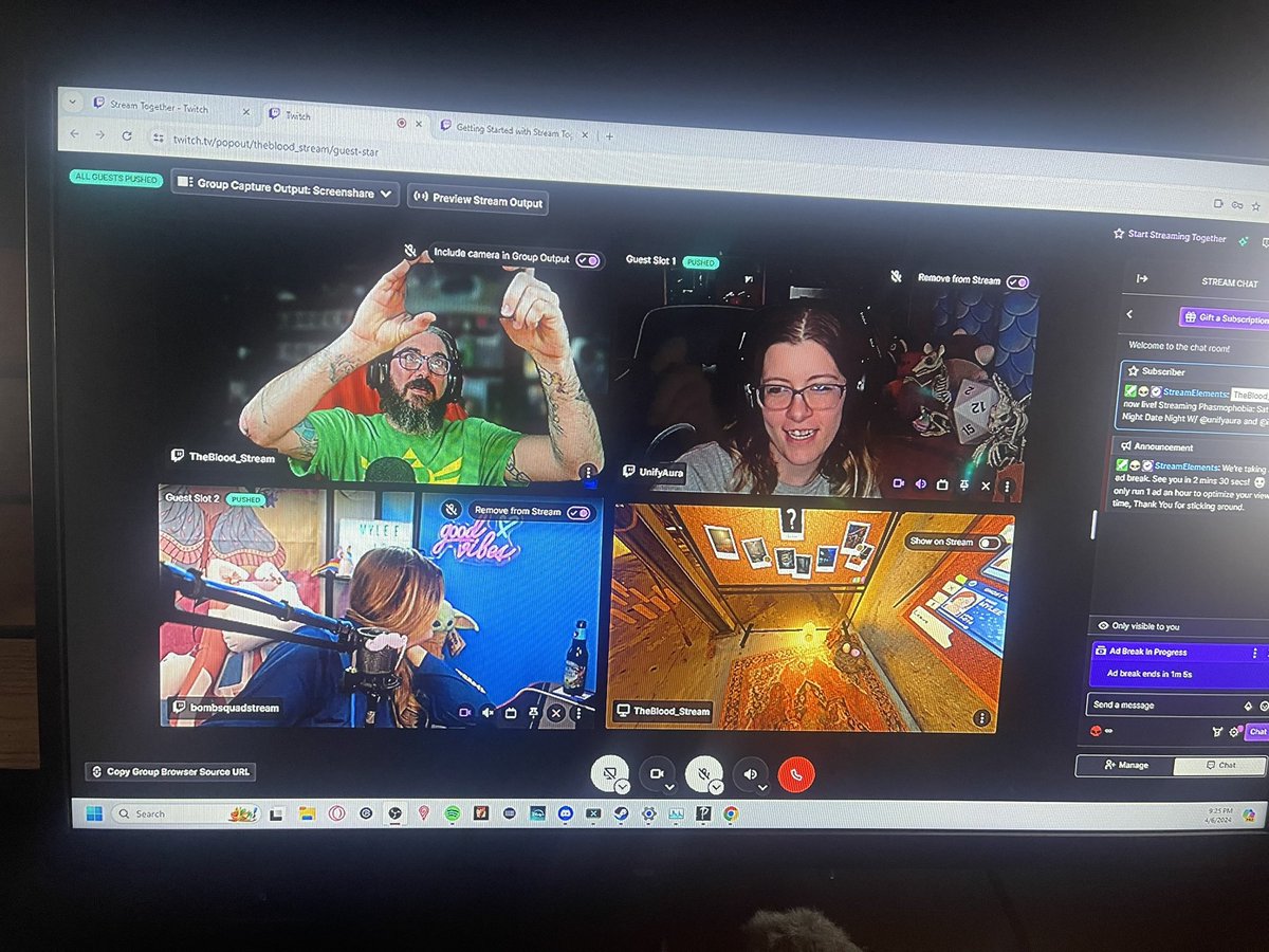 Using the stream together feature tonight twitch.tv/theblood_stream