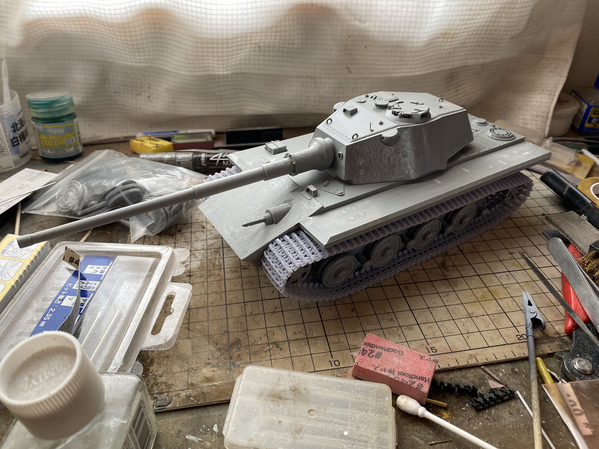 Japanese Armor 1931-45　日本　戦車 日本陸軍 150t超重戦車 「オイ車」 (プラモデル) - ホビーサーチ