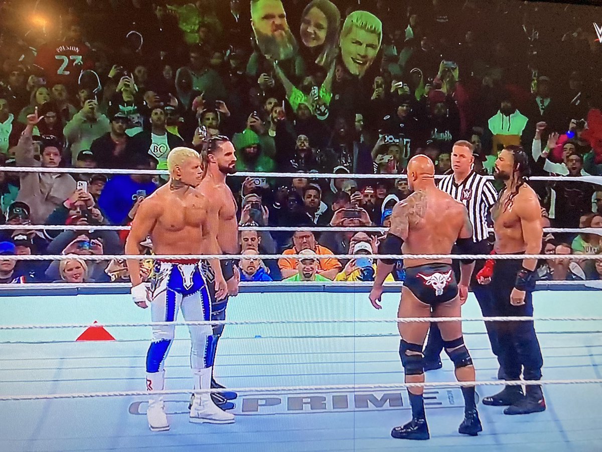 Main event #WrestleMania