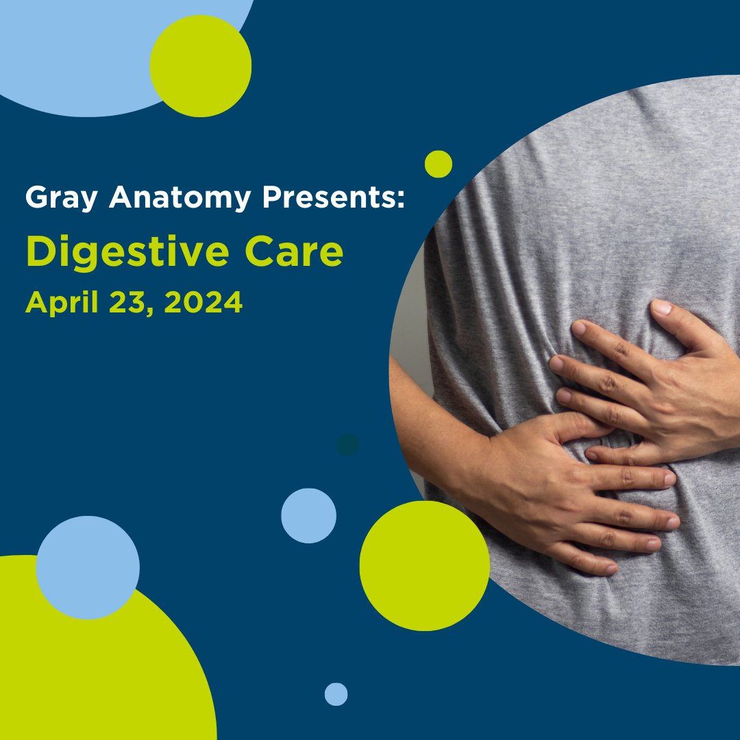 Join LMH Health and the Lawrence Public Library for our Gray Anatomy Series. This month we will cover digestive care. For more information and to register, visit lplks.org
