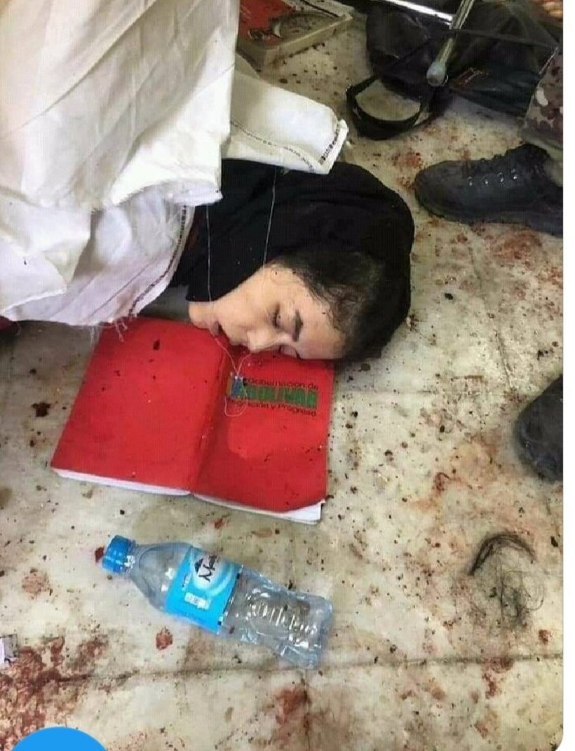 Please Stand with the Hazara people. Stand with Hazara children who are massacred in school for the crime of seeking an education. The Taliban & Company fear education and enlightenment. #StopHazaraGenocide