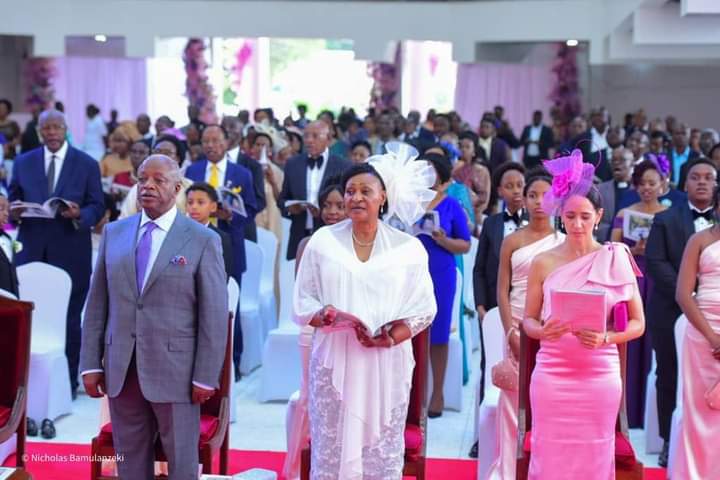 🎙️| “50 years in marriage is a huge milestone especially when marriage is under attack, God created Adam and Eve not Adam and Steve” - Arch Bishop Steven Kazimba Mugalu 
#Mbabazi50Years
Copy to: @AmamaMbabazi