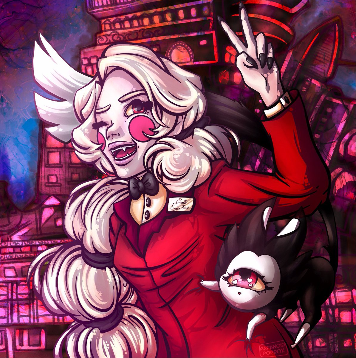 #HazbinHotel finished my fanart of Charlie <3 

 #HazbinHotelFanart #HazbinHotelCharlie  #yeg #yegart #yegartist #fanart #hazbin #hazbinhotelart