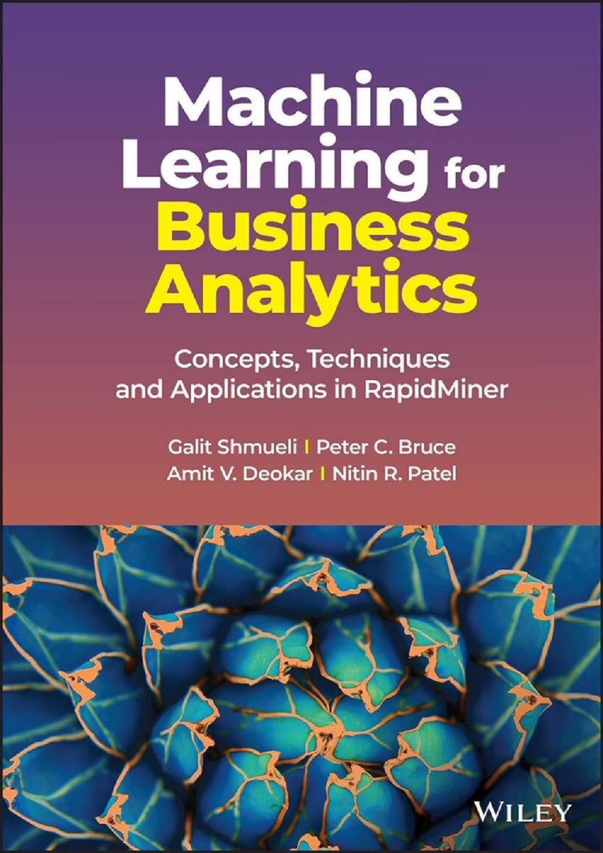 #MachineLearning for Business #Analytics — Concepts, Techniques and Applications: amzn.to/3vUH7ao
————
#BigData #DataAnalytics #DataScience #AI #ML #DataScientists #CDO #CTO #AnalyticsStrategy #DataStrategy #Martech #Fintech #DigitalTransformation