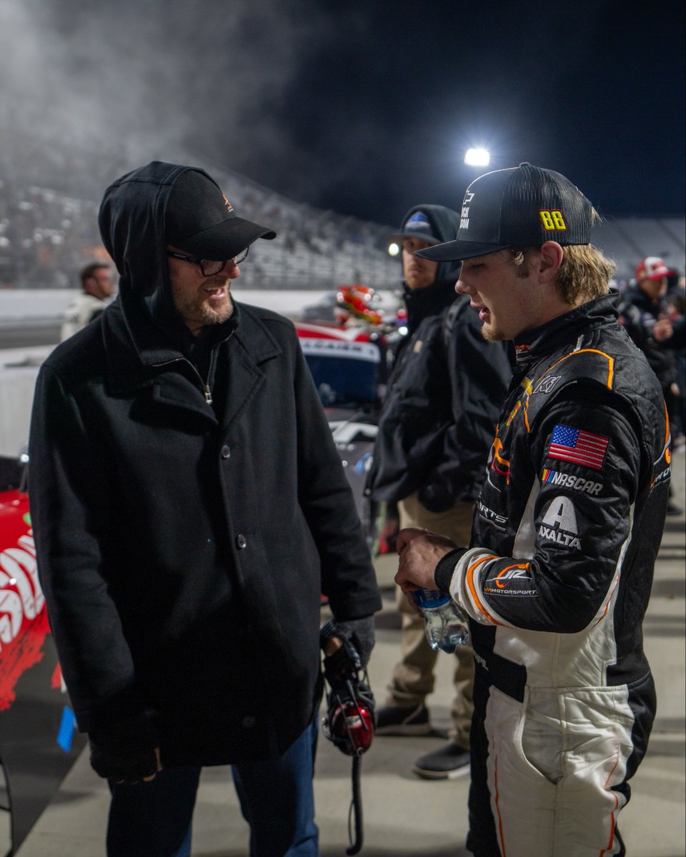 He impressed in his #XfinitySeries debut. @Carson_Kvapil brings home the No. 88 fourth.