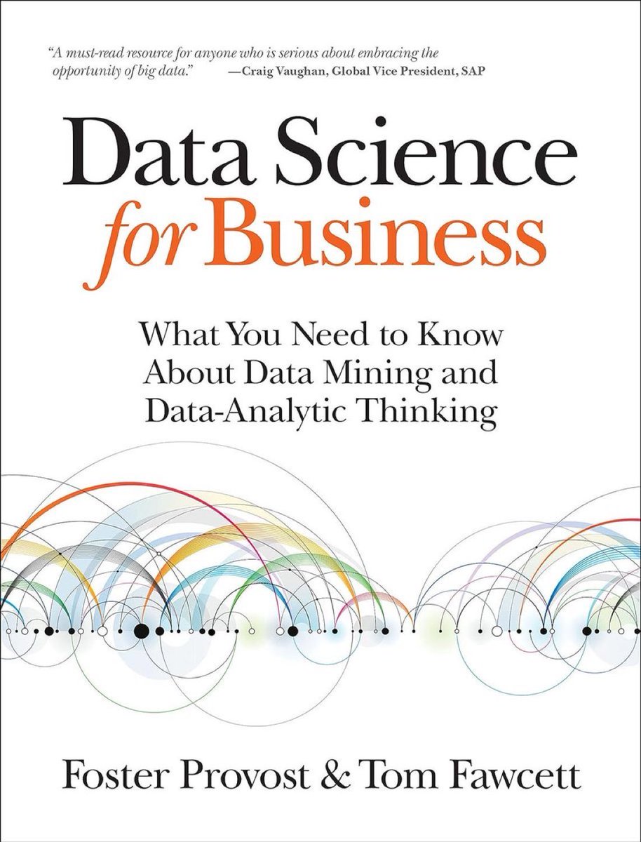 #DataScience for Business — What You Need to Know about #DataMining and Data-Analytic Thinking: amzn.to/3dRgs18
—————
#BigData #AI #MachineLearning #DataLiteracy #AnalyticThinking #BusinessAnalytics #DataAnalytics #DataScientists #Analytics #DataLeadership @LeadershipData