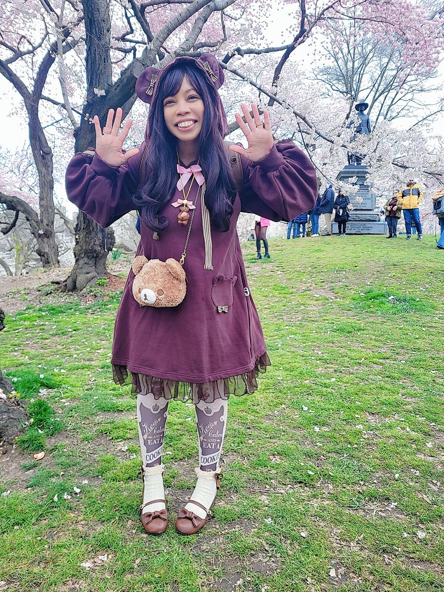 SweetLullabai's tweet image. I went outside today!🌸
#Lolitafashion