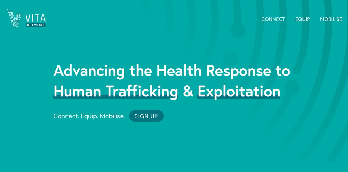 Check out @VITA_Network's Resources for #HealthSector responses to #HumanTrafficking
🔵videos, podcasts & audio 
🔗vita-network.com/education/
🟢 links to UK-based organisations working to counter trafficking 🔗vita-network.com/signposting/