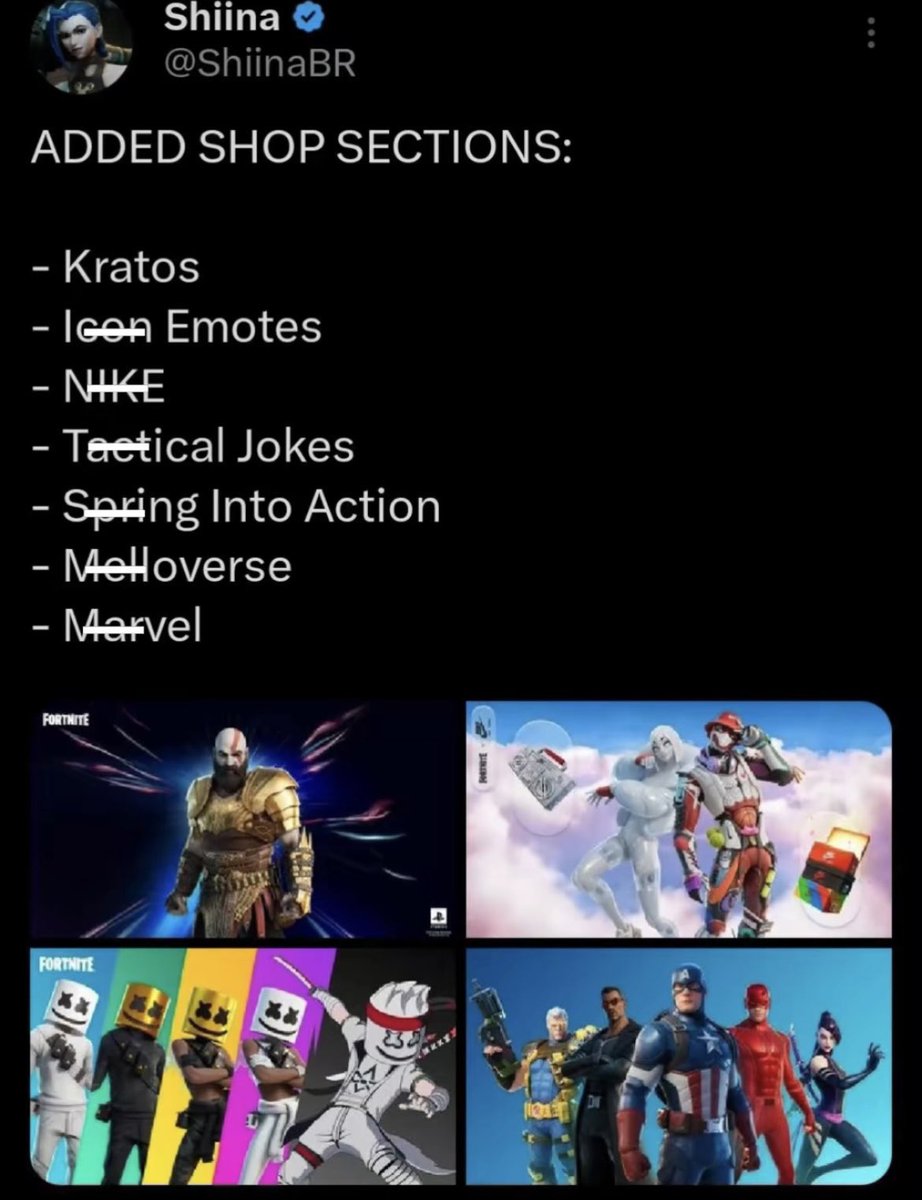 TsmCold's tweet image. Everything has came out besides Kratos