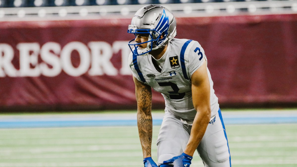 WR Marcell Ateman tonight: 4 Catches 114 Yards 2 TD @ItsMarcell has absolutely dominated the #UFL through two weeks. Looking like a true WR1 in Bruce Gradkowski's offense this year. A fully healthy Ateman is a scary sight. NFL will be calling sooner than later.