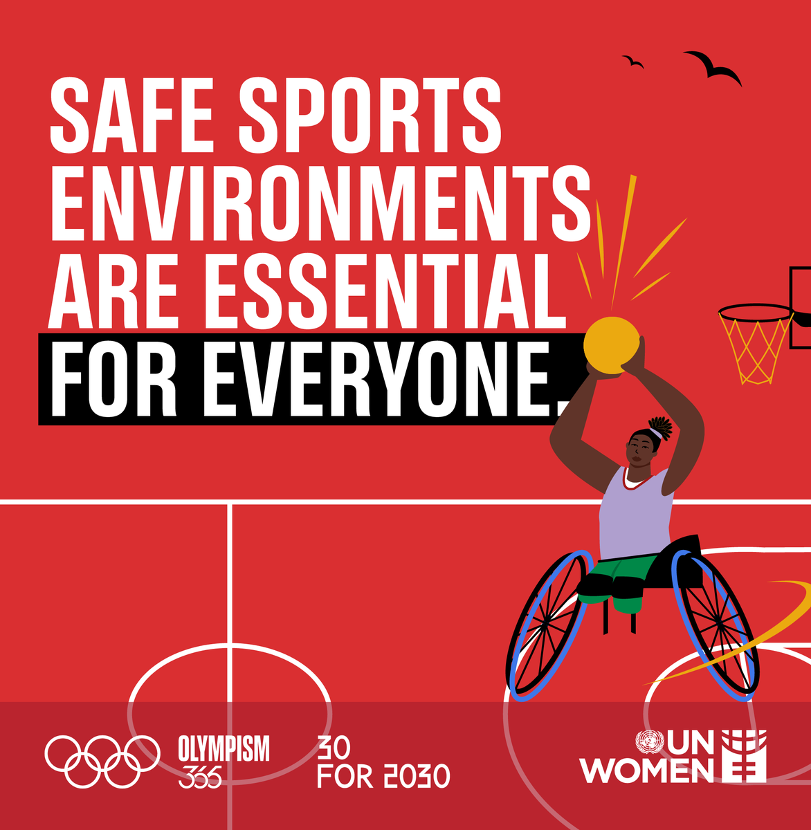 Safe sports environments are essential for all! They nurture physical & emotional well-being, encourage inclusivity, uphold fair competition & protect against abuse. Let's ensure a safe & supportive atmosphere for everyone!🌟 👉 unwo.men/hWiK50R9LnW @iocmedia #Olympism365