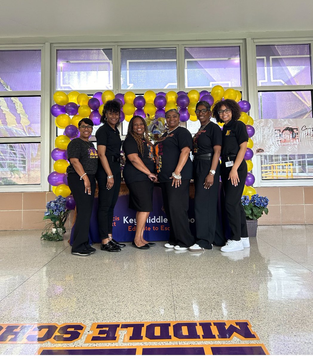 Francis Scott Key Middle, crew of Excellence!!! We had a successful job fair today!!! Thanks team!!!