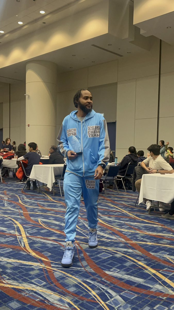 Our VERY OWN, Mr Cooper, was selected as CPS Chess Coach of the Year 🥳