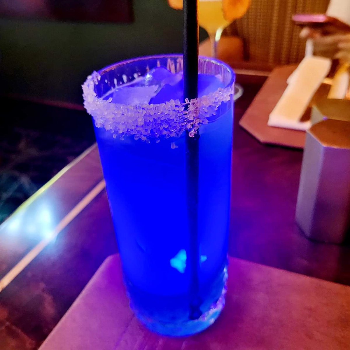 Blue Lightsaber, a secret menu drink from the Hearthstone Lounge, is a Blue Hawaiian
#SeasonoftheForce