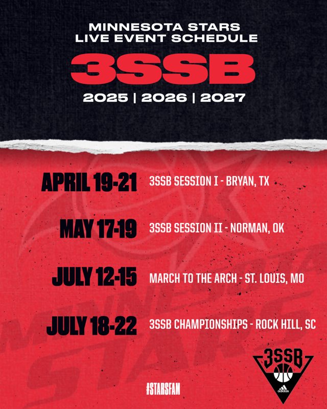 Our 3SSB live tournament schedule!! @PGHMinnesota @MinnesotaStars @girlsbball247