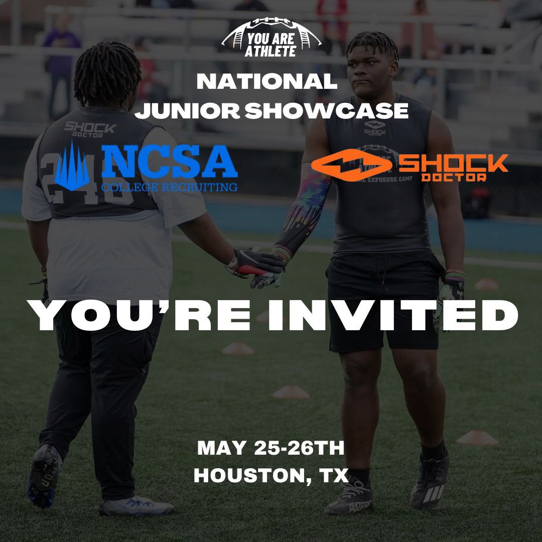 Blessed to announce that I have been invited to the @youareathlete National underclassman showcase. All glory to god✝️#praisegod @CoachDixon_63 @fred_vizcarra @FootballHeights @Coach_McCoy7 @CoachCastille
