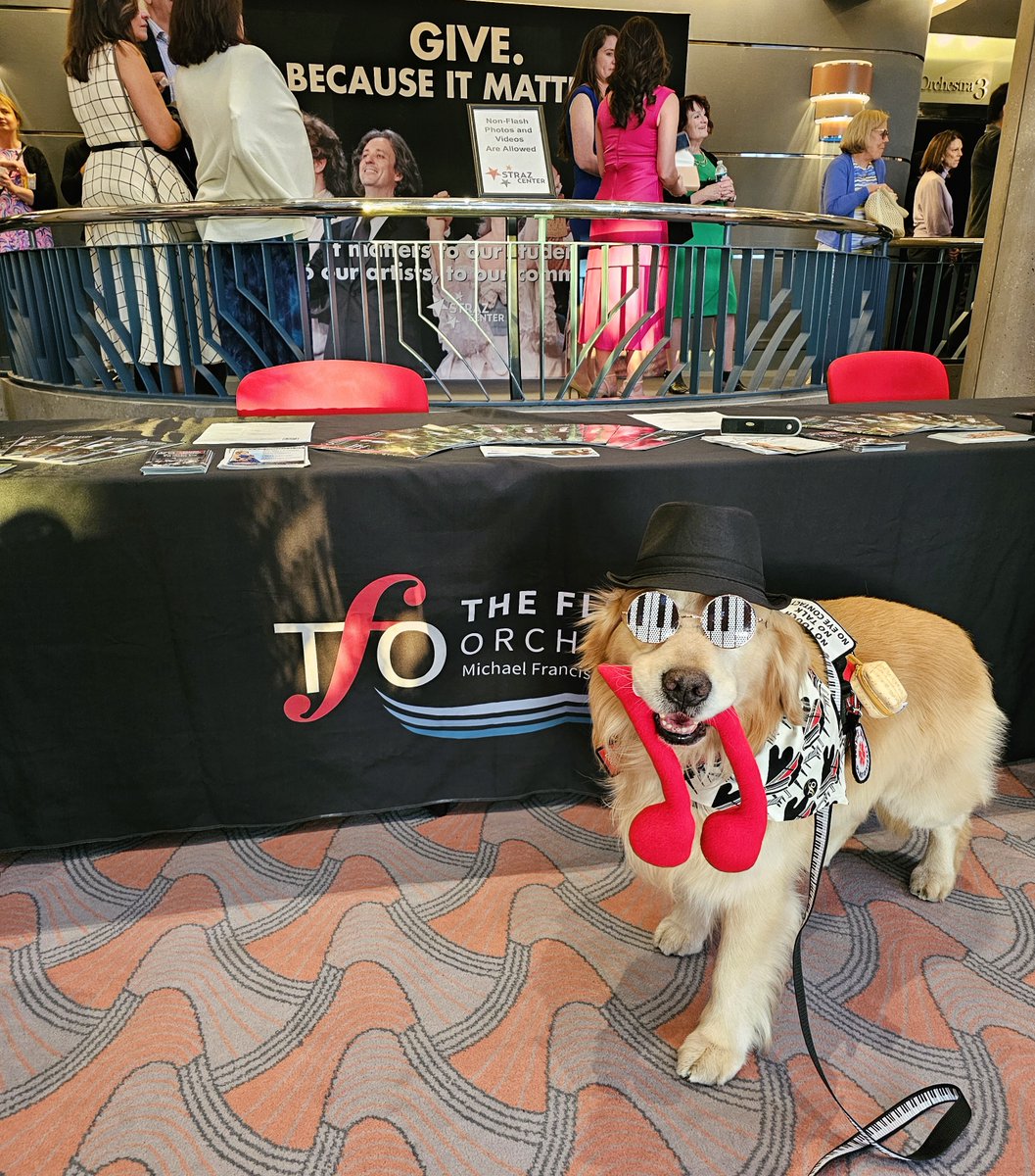 Last night we heard #Shostakovich #Piano #Concerto No.2 performed by the enormously talented @natashaparemski & MY awesome @tfomusicians #FloridaOrchestra. It gave Mom goosebumps & made my tail crackled w/static! Just…WOW. Fantastic night!! #dogsoftwitter #foodallergies #dog