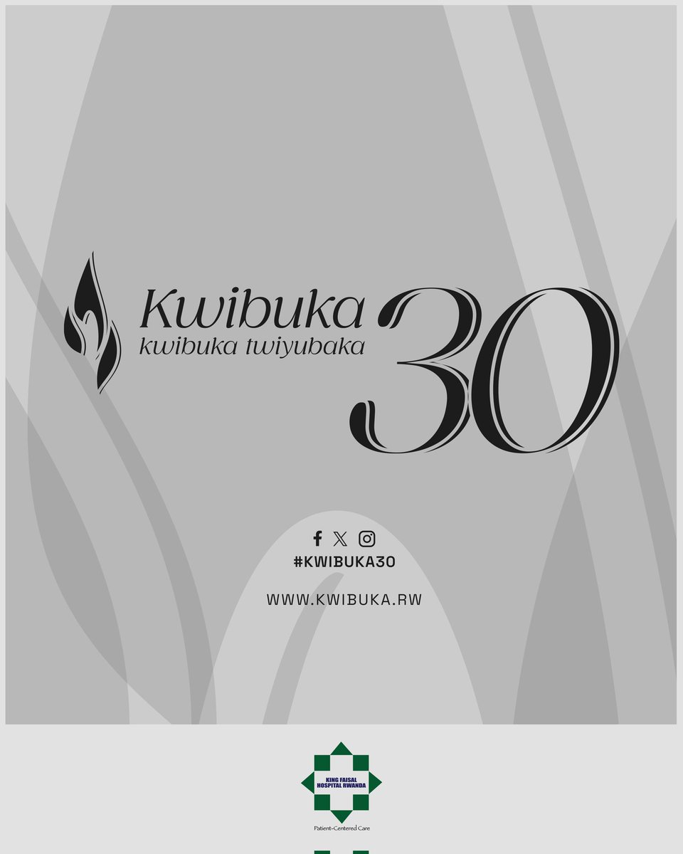 Twifatanyije n'Umuryango mugari Nyarwanda ndetse n'Isi yose muri rusange muribibihe byo kwibuka kuncuro ya 30 abacu bazize Jenocide ya korewe Abatutsi muri 1994. Twibuke Twiyubaka. We join the entire Rwandan community and the world in commemorating the 30th anniversary of the…