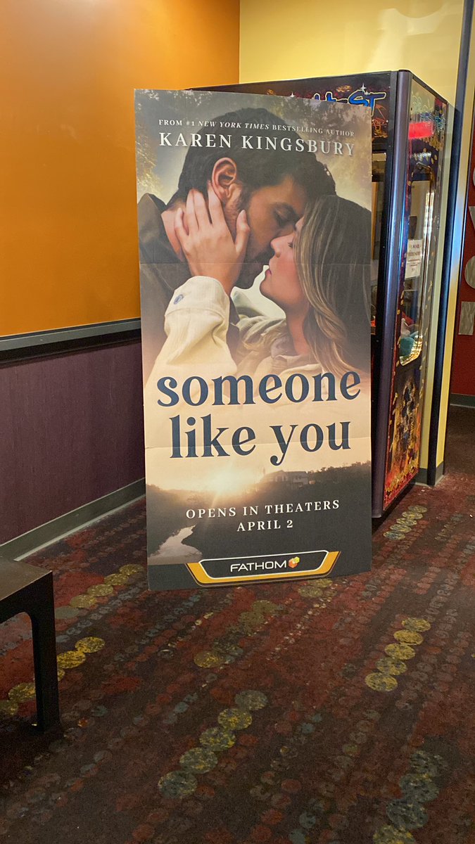 So excited to see this tonight!! @KarenKingsbury #someonelikeyou