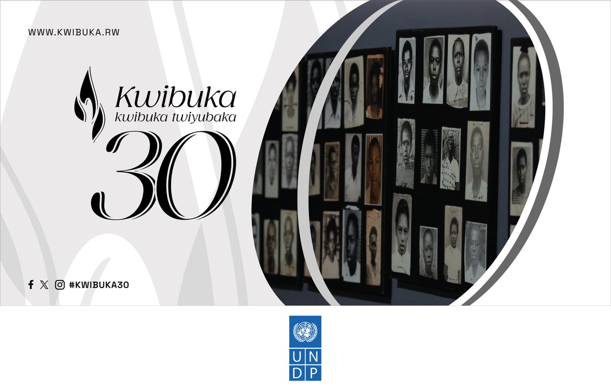 From the depths of tragedy to a hopeful and dynamic pathway to the future, #Rwanda's journey of innovation & development has created new opportunities. At @UNDP, with partners, we stand committed to supporting this journey towards healing and unity. #Kwibuka30 #NeverAgain