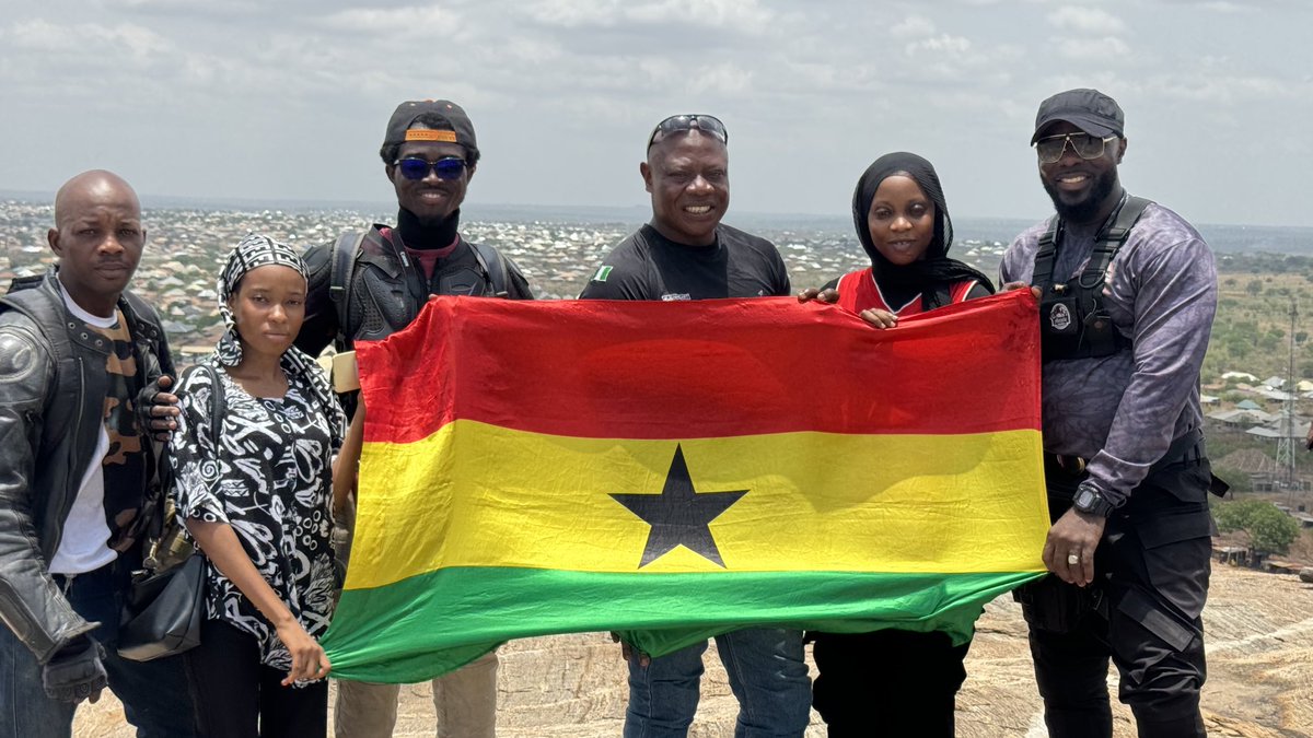 Tourism to Sobi Hill ilorin with the Black Ninjas of Ghana….. exploring Nigeria! #LionHeart #ThinkAfrica #TheLionHeartFoundation