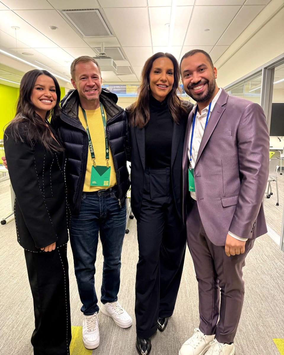 Juliette, Tiago Leifert, Ivete Sangalo e Gil do Vigor em Boston para palestrar em Harvard.