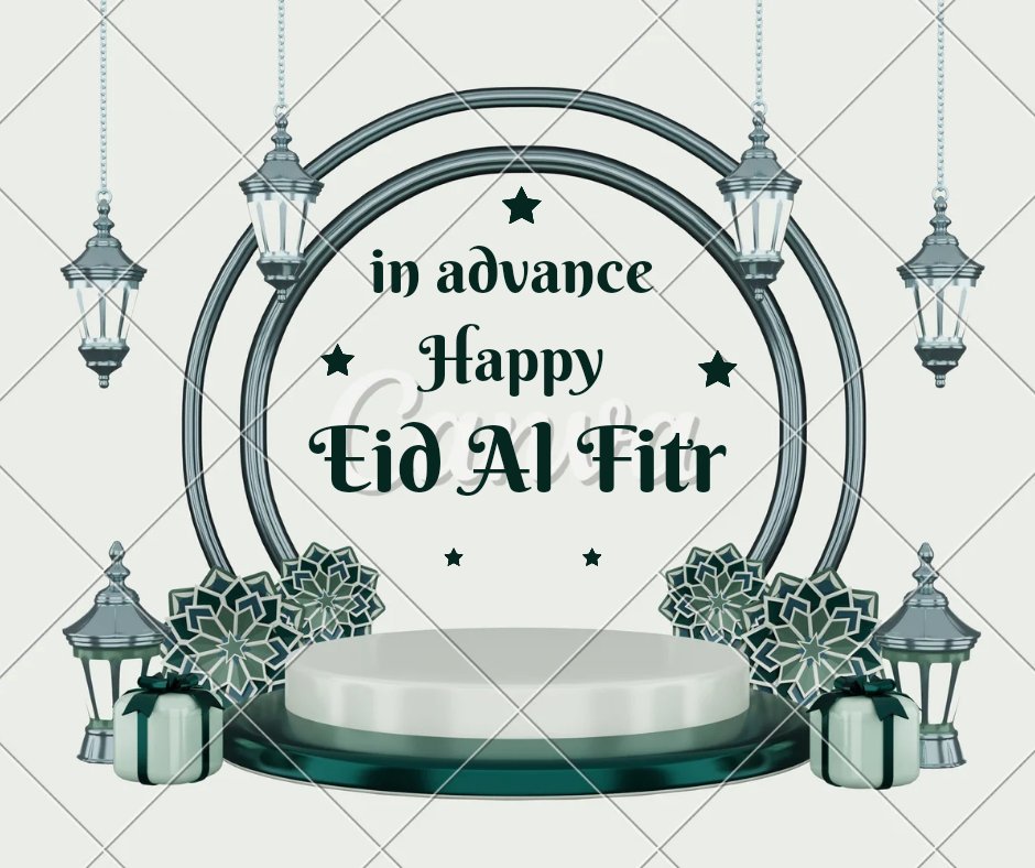 অগ্রিম ঈদের শুভেচ্ছা  ঈদ মোবারক।। 
Eid wishes in advance Eid Mubarak.