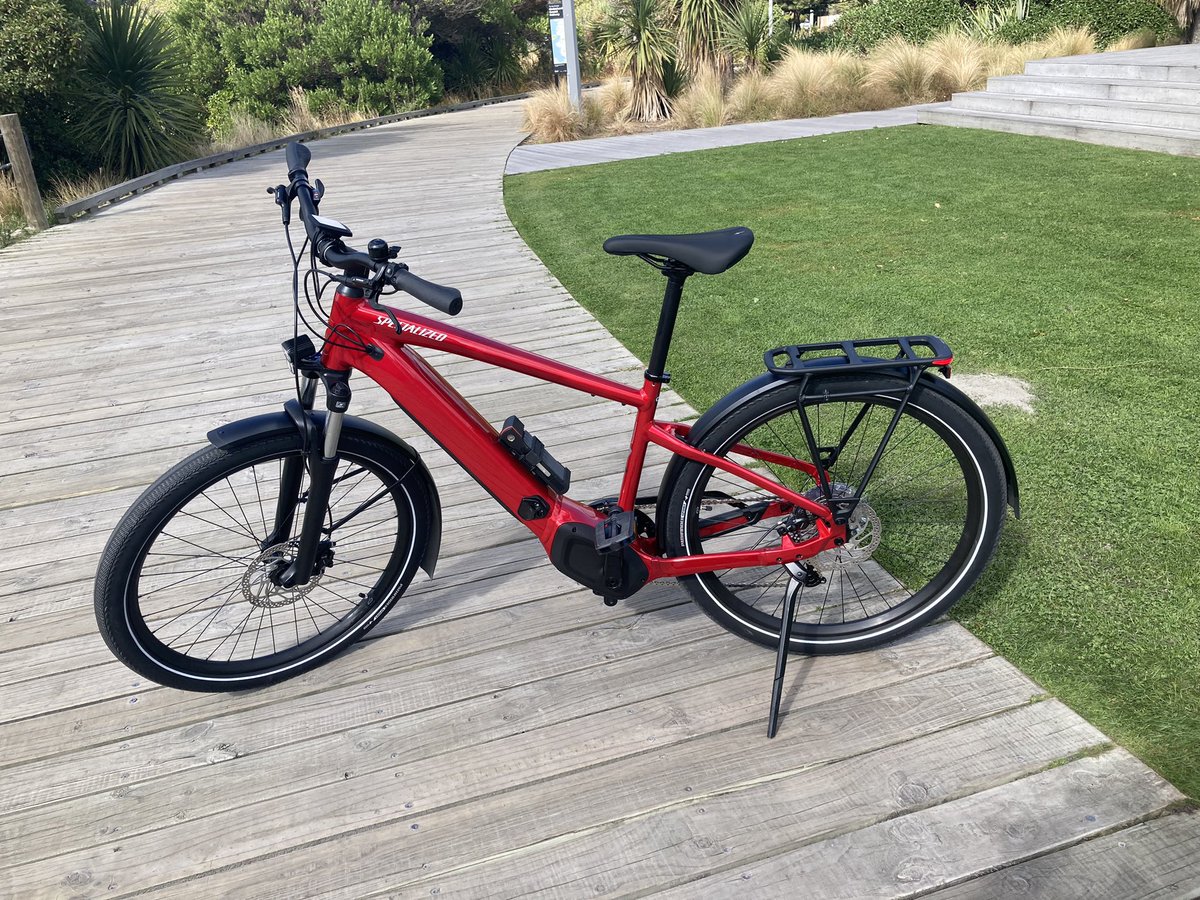 On the Coastal Pathway for the first ride on my new e-bike