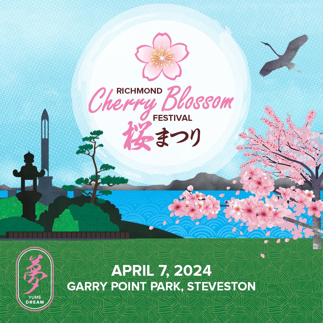 🌸🌸Hear ye, Hear Ye! There's a full lineup of activities planned for this year's Richmond Cherry Blossom Festival happening tomorrow, April 7 from 11:00 am- 4:00 pm at Garry Point Park! Come, immerse yourself in the richness and splendor of Japanese Culture 👇 #RichmondBC