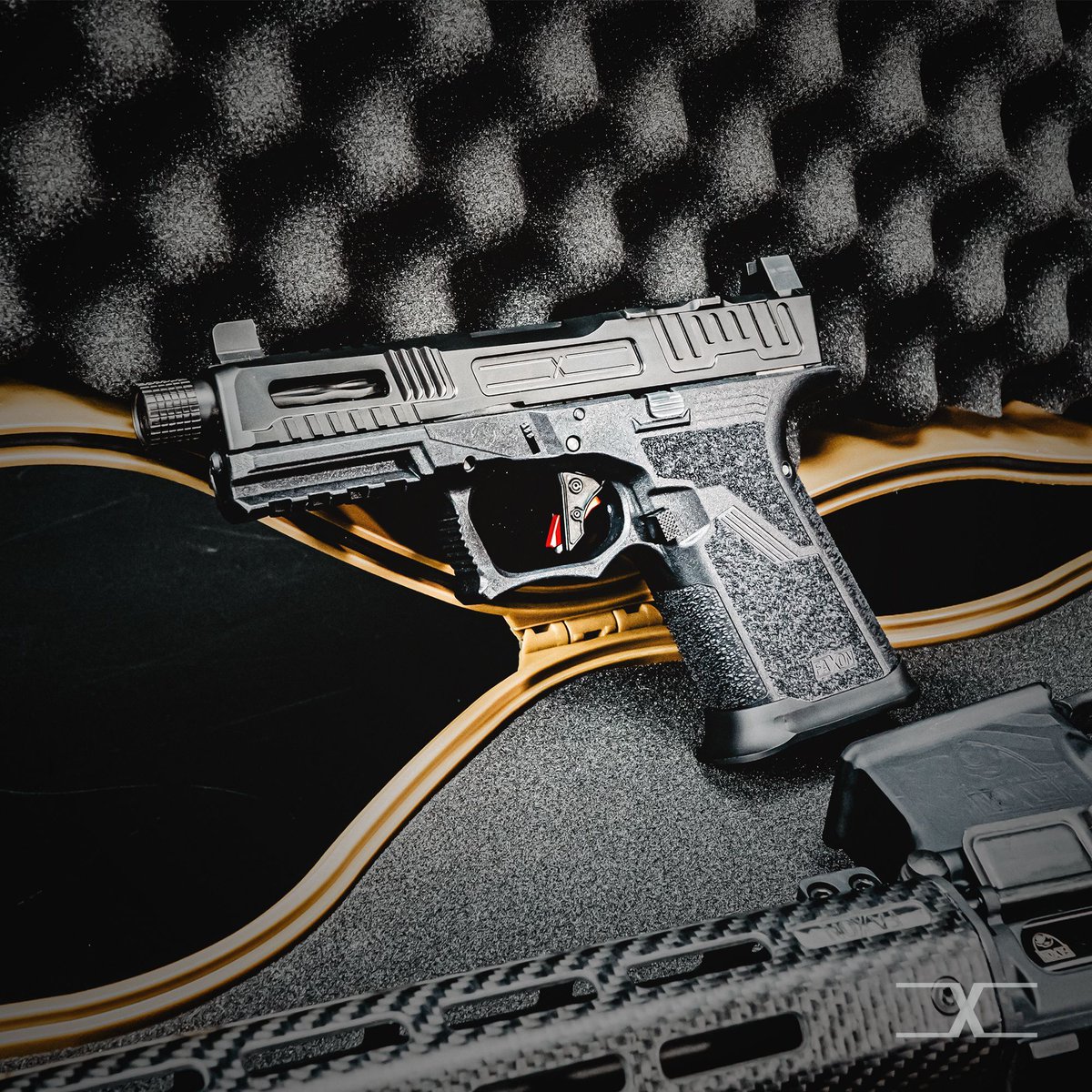 🎯 The FX-19 Hellfire is excellent alongside your Faxon rifle. 
bit.ly/4cL2rQv 
.
.
.
.
.
#Faxon #Firearms #FaxonFirearms #Machining #Manufacturing #MadeInUSA #FamilyOwned #Outdoors #Engineering #GunsDaily #SickGuns #Mountains #FX19 #pistol