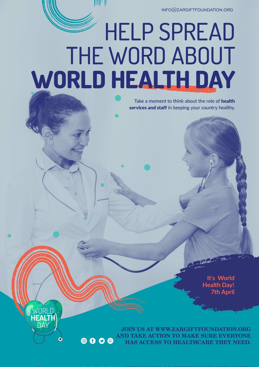 Promoting wellness and access to healthcare for all 💙 #HealthForAll #WorldHealthDay