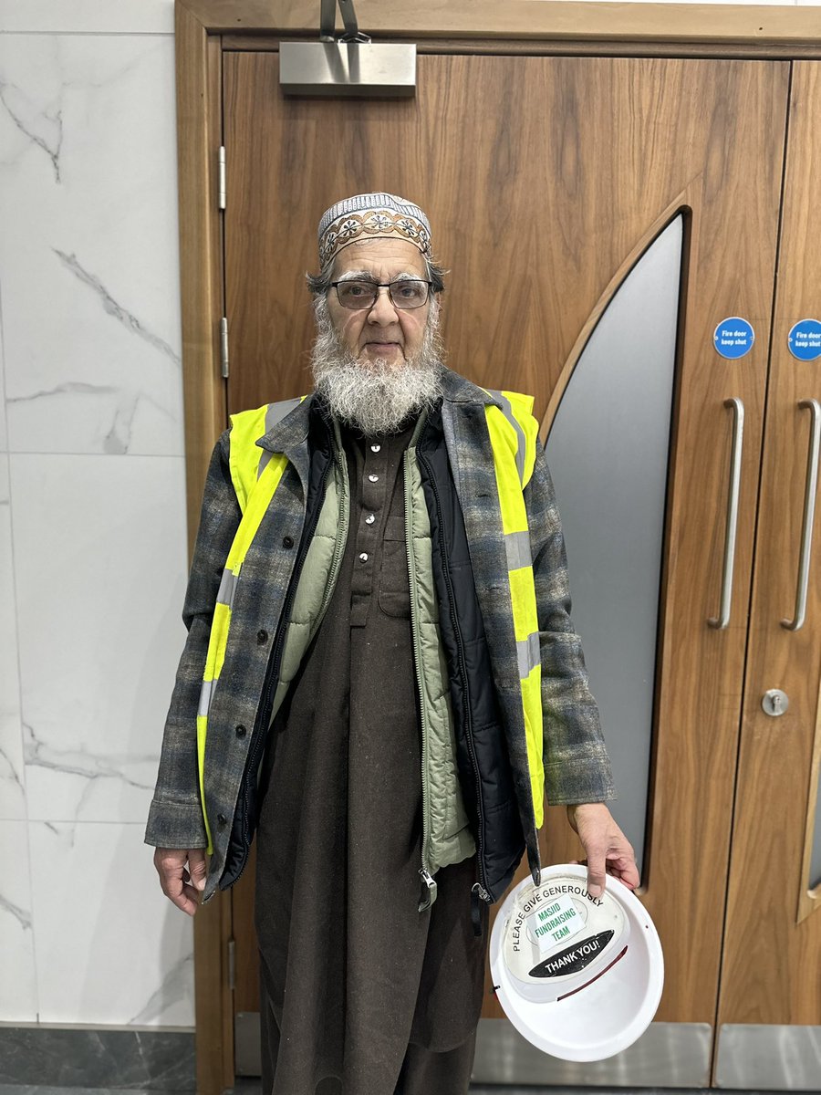On this holy night of Laylat al-Qadr, it gives us immense pleasure to announce that Haji Sultan Qureshi has reached his landmark target of...

£500,000!

This man has stood outside local businesses for the past many years solely for the sake of Allah and our masjid. سبحان الله