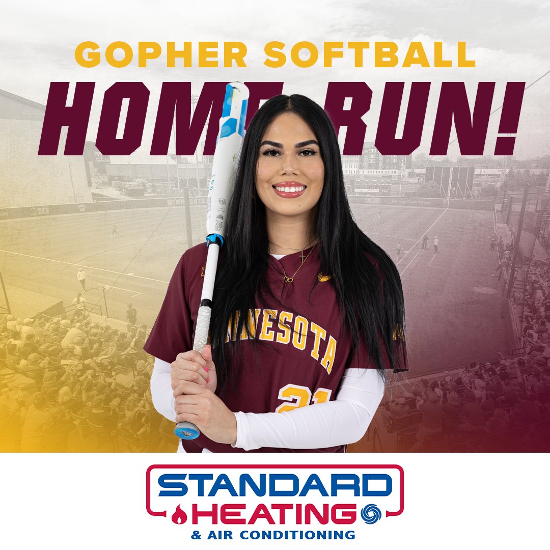 Bottom 6⃣ | And it's a two-run homer for Valencia!

#Gophers 8, Buckeyes 11 | <a href="/StandardHeating/">Standard Heating & Air Conditioning</a>