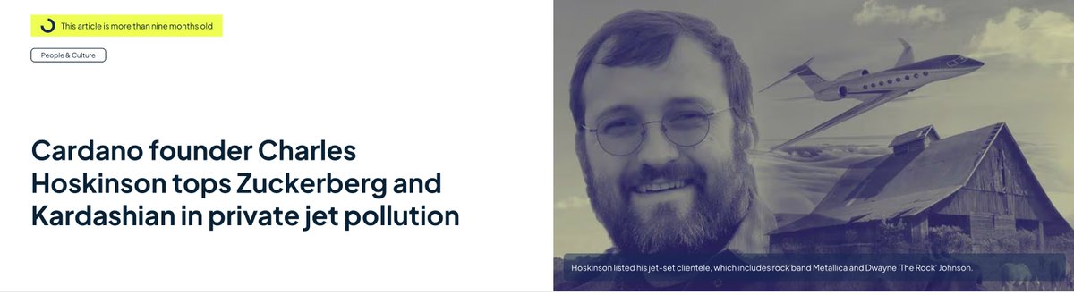 The difference between a founder who cares for the industry and a founder who scams its users so he can take private jets and be one of the people with the largest CO2 emission track