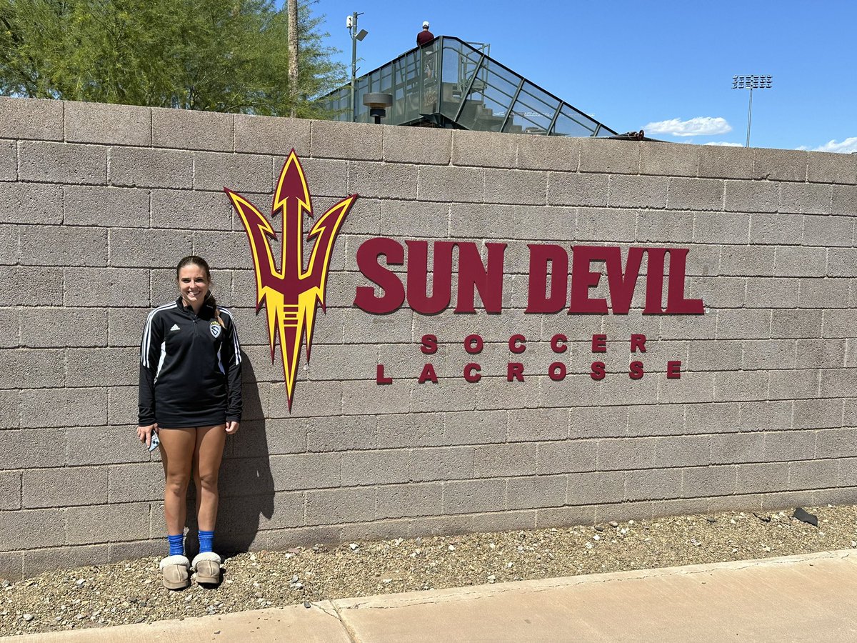 After another great team win today i went and looked around the @SunDevilSoccer campus! Let’s talk on June 15th @RosscoAlexander @CoachWinkworth @HollieLoud @CoachAliH !! I loved it!! @SoccerMomInt @ImYouthSoccer @ImCollegeSoccer