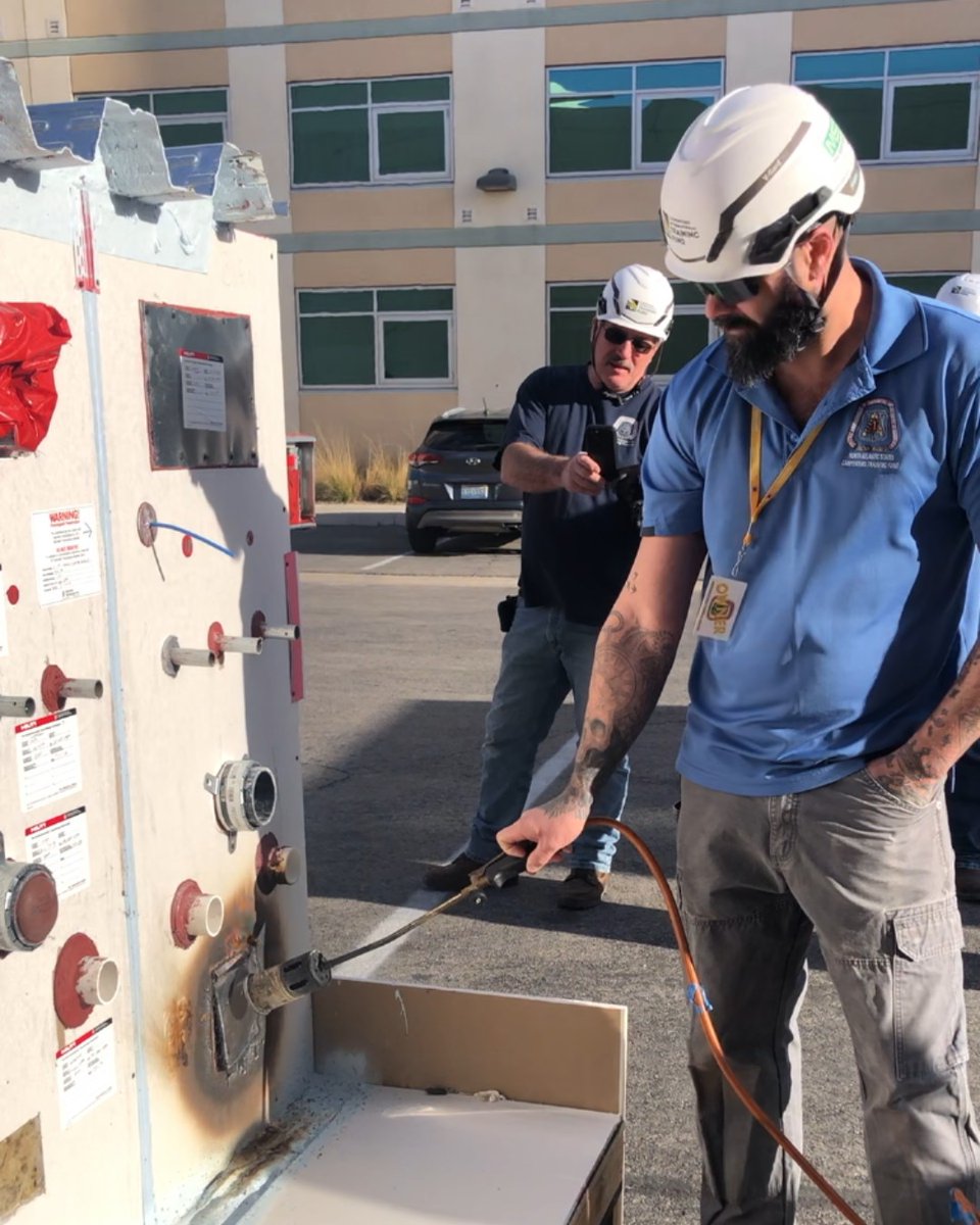 🔥 Igniting skills with Firestop training! Check out the hands-on training at the CITF in Las Vegas, where we're shaping the future, one apprentice at a time. 
.
.
#HCATFHawaii #HawaiiCarpenters #TrainingExcellence #BuildingTheFuture