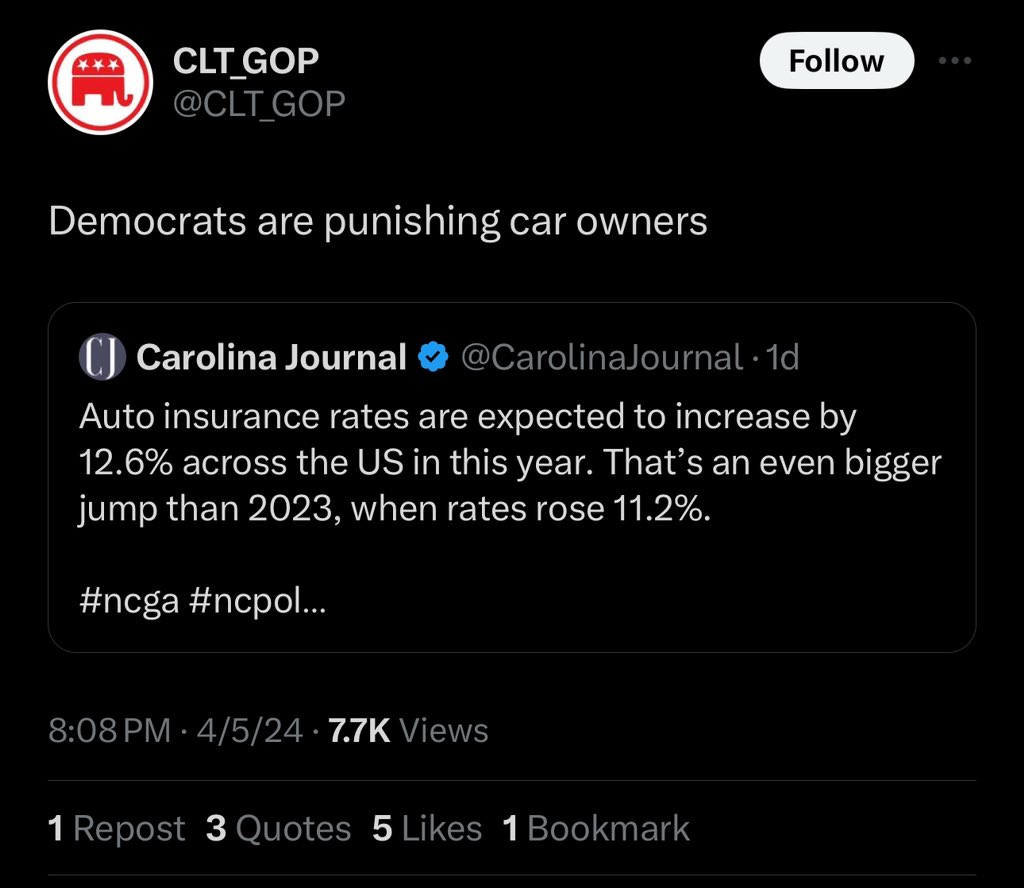 Before anyone falls for GOP misinformation, let’s make some things clear: 1) The Insurance Commissioner is a Republican. 2) The Commissioner has approved 19 rate hikes for NC policies. 3) A Democrat isn’t the problem, she’s the solution: actblue.com/donate/natasha… #ncpol